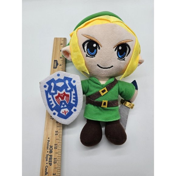 Nintendo Legend Of Zelda 12" Plush Doll With Shield And Sword - Picture 6 of 8
